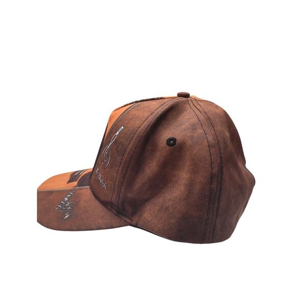 Guitar Music Hat/Cap Brown/Orange One Sz - Picture 2 of 5